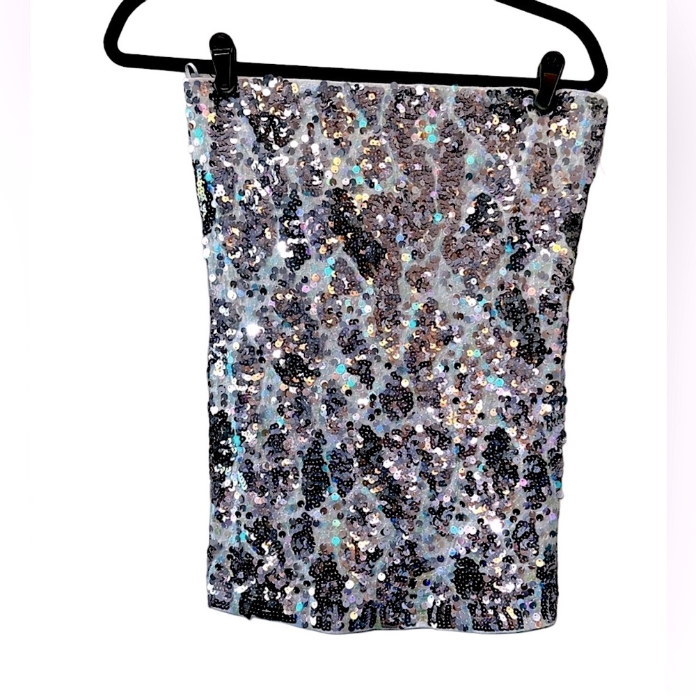 Express Sequin Tube Top | Size M | NWT | Y2K Early 2000's